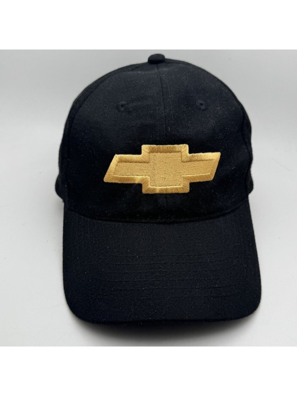 Chevrolet Baseball Cap Hat Gold Bowtie Logo Adjustable The Team To Beat 02